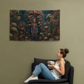 About my Brain Institute Wall Art Mielikki Goddess Flag Wall Art