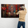 About my Brain Institute Wall Art Mokosh Goddess Flag Wall Art