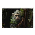 About my Brain Institute Wall Art Monkey Spirit Animal Flag Wall Art