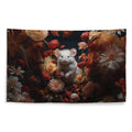 About my Brain Institute Wall Art Mouse Spirit Animal Flag Wall Art