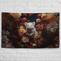 About my Brain Institute Wall Art Mouse Spirit Animal Flag Wall Art