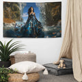 About my Brain Institute Wall Art Nanshe Goddess Wall Flag Art