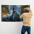 About my Brain Institute Wall Art Nanshe Goddess Wall Flag Art