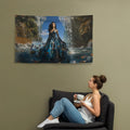 About my Brain Institute Wall Art Nanshe Goddess Wall Flag Art