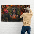 About my Brain Institute Wall Art Neang Neak Goddess Flag Wall Art