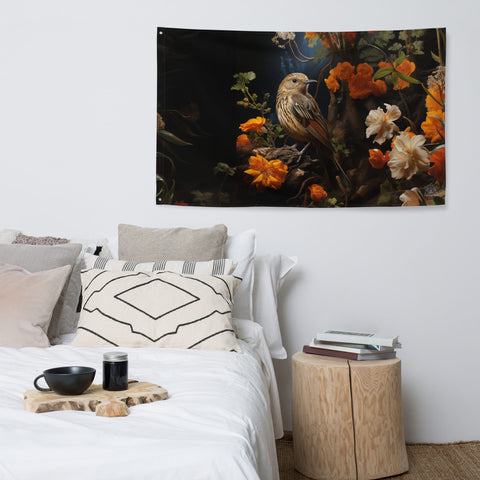 About my Brain Institute Wall Art Nightingale Spirit Animal Flag Wall Art