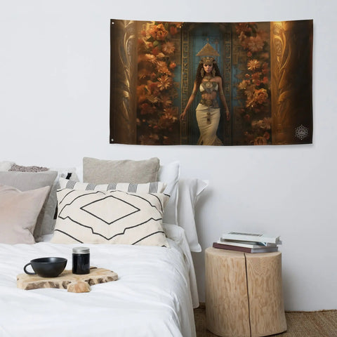 About my Brain Institute Wall Art Nisaba Goddess Flag Wall Art
