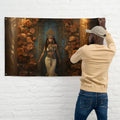 About my Brain Institute Wall Art Nisaba Goddess Flag Wall Art