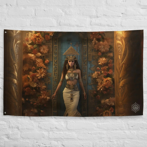 About my Brain Institute Wall Art Nisaba Goddess Flag Wall Art