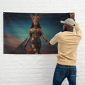 About my Brain Institute Wall Art Nuit Goddess Flag Wall Art
