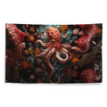 About my Brain Institute Wall Art Octopus Spirit Animal Flag Wall Art
