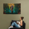 About my Brain Institute Wall Art Oshun Goddess Flag Wall Art