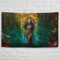 About my Brain Institute Wall Art Oshun Goddess Flag Wall Art
