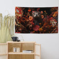 About my Brain Institute Wall Art Otter Spirit Animal Flag Wall Art