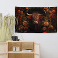 About my Brain Institute Wall Art Ox Spirit Animal Flag Wall Art