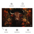 About my Brain Institute Wall Art Ox Spirit Animal Flag Wall Art
