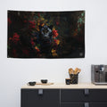 About my Brain Institute Wall Art Panther Spirit Animal Flag Wall Art