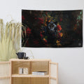 About my Brain Institute Wall Art Panther Spirit Animal Flag Wall Art
