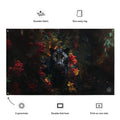 About my Brain Institute Wall Art Panther Spirit Animal Flag Wall Art