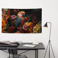 About my Brain Institute Wall Art Parrot Spirit Animal Flag Wall Art