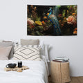 About my Brain Institute Wall Art Peacock Spirit Animal Flag Wall Art