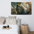 About my Brain Institute Wall Art Polar Bear Spirit Animal Flag Wall Art
