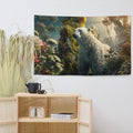 About my Brain Institute Wall Art Polar Bear Spirit Animal Flag Wall Art