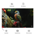 About my Brain Institute Wall Art Quetzal Spirit Animal Flag Wall Art