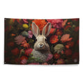 About my Brain Institute Wall Art Rabbit Spirit Animal Flag Wall Art