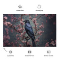 About my Brain Institute Wall Art Raven Spirit Animal Flag Wall Art