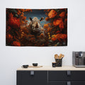 About my Brain Institute Wall Art Rhinoceros Spirit Animal Flag Wall Art