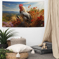 About my Brain Institute Wall Art Rooster Spirit Animal Flag Wall Art