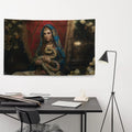 About my Brain Institute Wall Art Sahmeran Goddess Flag Wall Art