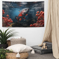 About my Brain Institute Wall Art Salmon Spirit Animal Flag Wall Art