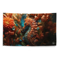 About my Brain Institute Wall Art Seahorse Spirit Animal Flag Wall Art
