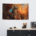 About my Brain Institute Wall Art Sekhmet Goddess Flag Wall Art