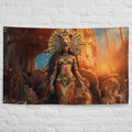 About my Brain Institute Wall Art Sekhmet Goddess Flag Wall Art