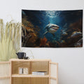 About my Brain Institute Wall Art Shark Spirit Animal Flag Wall Art