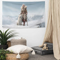 About my Brain Institute Wall Art Skadi Goddess Flag Wall Art