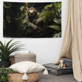 About my Brain Institute Wall Art Sloth Spirit Animal Flag Wall Art