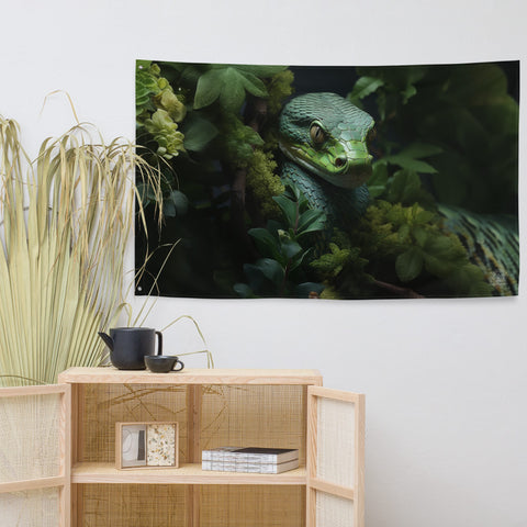About my Brain Institute Wall Art Snake Spirit Animal Flag Wall Art