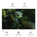 About my Brain Institute Wall Art Snake Spirit Animal Flag Wall Art