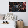 About my Brain Institute Wall Art Snow Leopard Spirit Animal Flag Wall Art