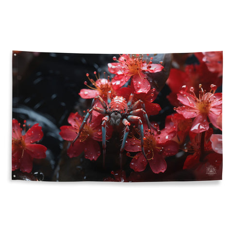 About my Brain Institute Wall Art Spider Spirit Animal Flag Wall Art