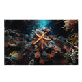 About my Brain Institute Wall Art Starfish Spirit Animal Flag Wall Art