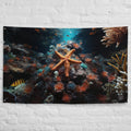 About my Brain Institute Wall Art Starfish Spirit Animal Flag Wall Art