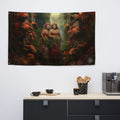About my Brain Institute Wall Art Taema & Tilafaiga Goddesses Flag Wall Art