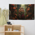 About my Brain Institute Wall Art Taema & Tilafaiga Goddesses Flag Wall Art