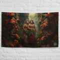 About my Brain Institute Wall Art Taema & Tilafaiga Goddesses Flag Wall Art