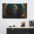 About my Brain Institute Wall Art Tanit Goddess Flag Wall Art